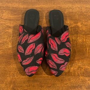 Urban outfits pointed lip mules